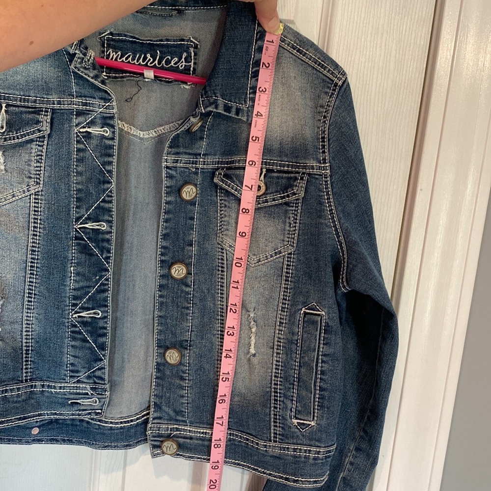 Crop Jean jacket - Picture 5 of 5